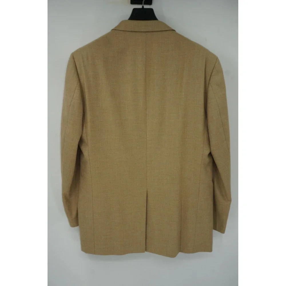 John W Nordstrom Blazer Sport Coat Beige‎ 100% Cashmere Loro Piana Men's 46L
